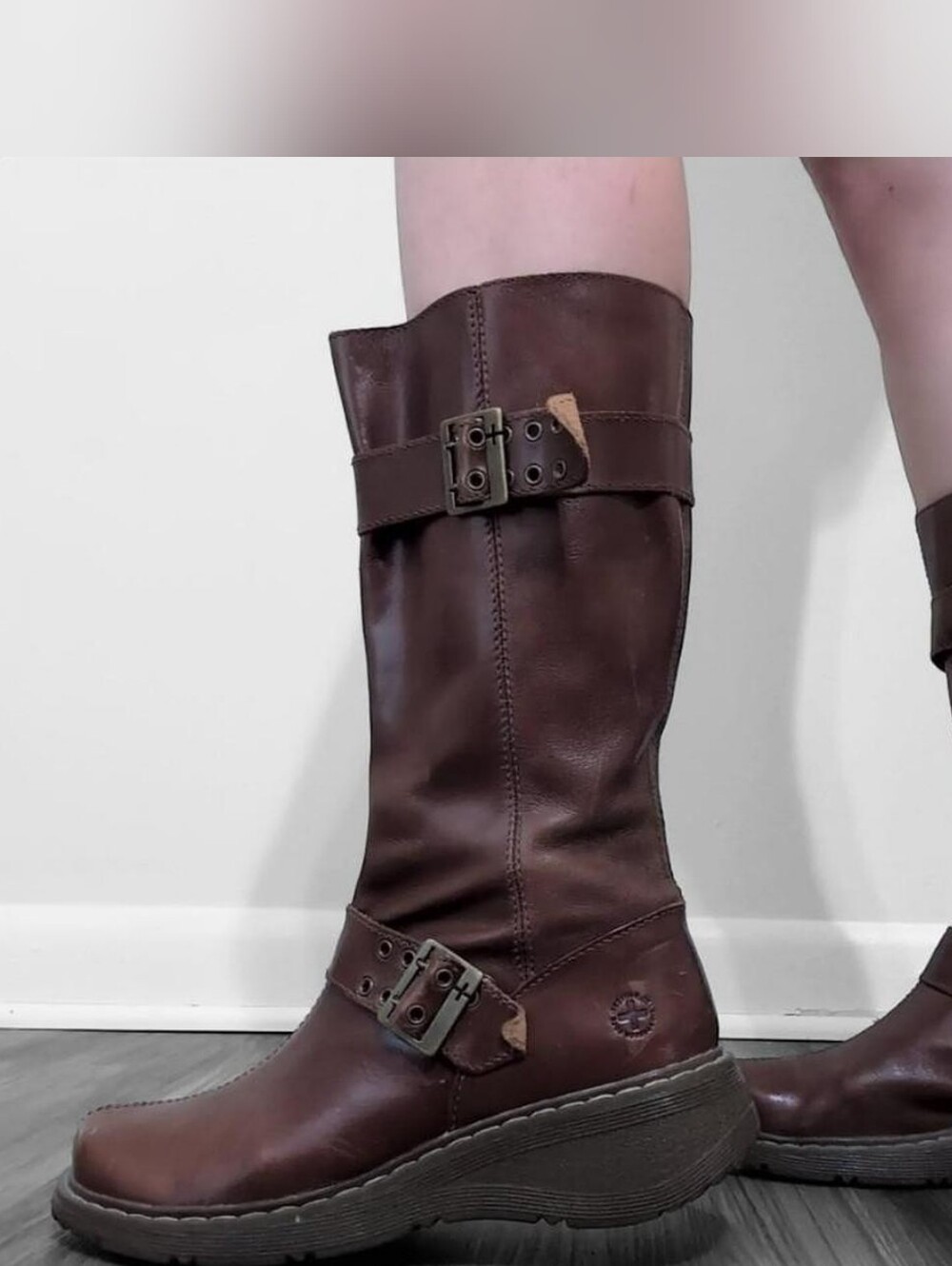 Dr. Martens Buckle Harness Boots In The Style Milly - Picture 6 of 8